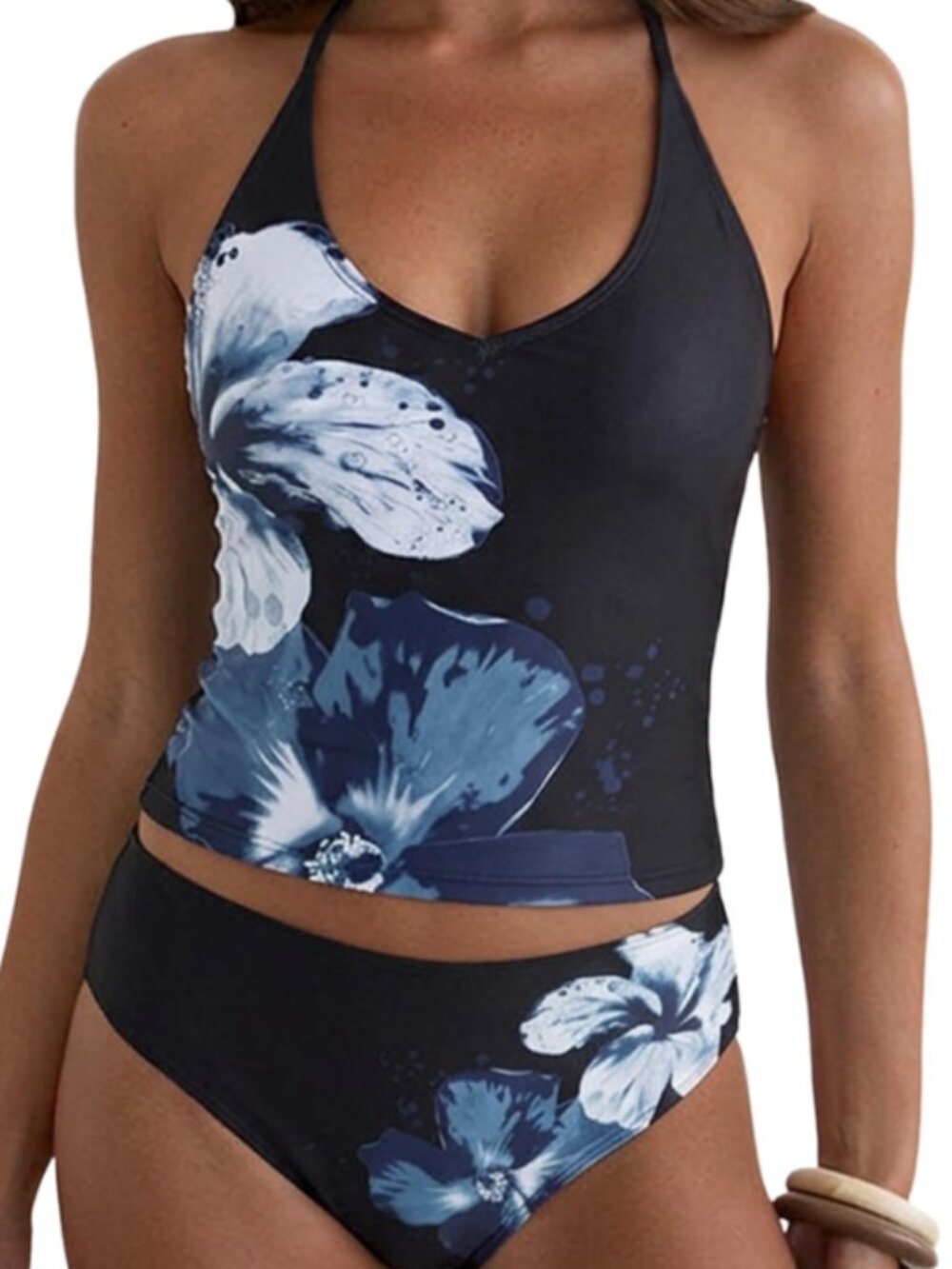 ZAFUL Women's Floral Tankini Swimsuit